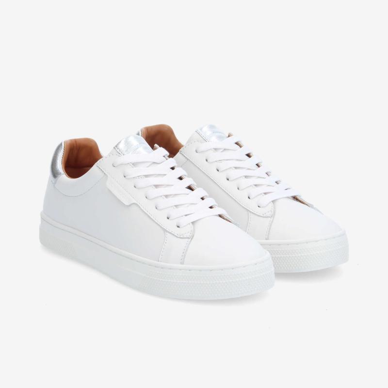 SPARKLE SNEAKER W - NAPPA/GALAXY - BLANC/ARGENT
